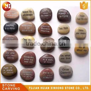Wholesale Souvenir Carve Word Decoration Granite Cobble thumbnail-6