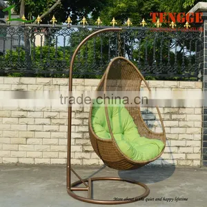 TG-16002 New Season Round Rattan Swing Chair Swing Rattan Egg Chair thumbnail-2