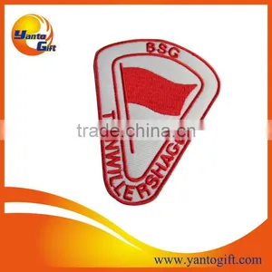 Football Badge Patch With Sewing on Back thumbnail-1