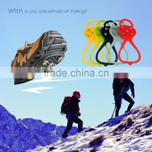 5 Spikes Silicone Anti Slip Shoes,anti Slip Protection Shoes for Snow Wheather thumbnail-3