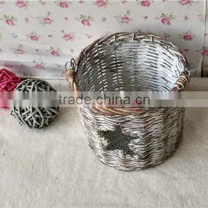 100%Handmade Plastic Lined Plant Basket Baskets for Potted Plants thumbnail-6