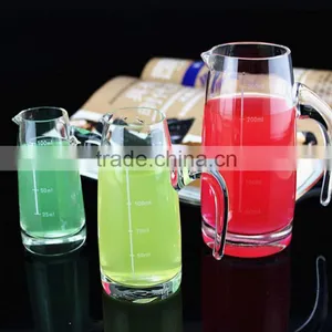 Haonai Wholesale Glass Decanter With Scale Mark thumbnail-2