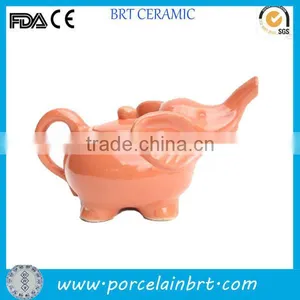 Wholesale Ceramic Elephant Teapot thumbnail-1