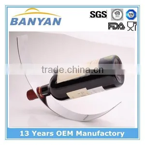 Wholesale Fashionable Wine Rack Stainless Steel,decorative Single Bottle Wine Rack,good Quality Wine Rack Holder thumbnail-1