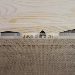 Natural Antique Pine Wood Jewelry Storage Box thumbnail-3