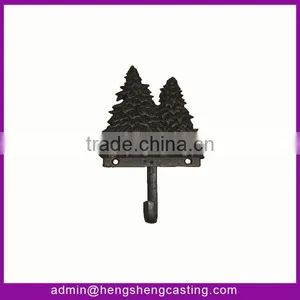 Cast Iron Pine Tree Hook / Coat Hook thumbnail-1