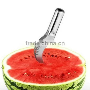 Wholesale Stainless Steel Water Melon Cutter Water Melon Slicer Cantaloupe Cutter thumbnail-2