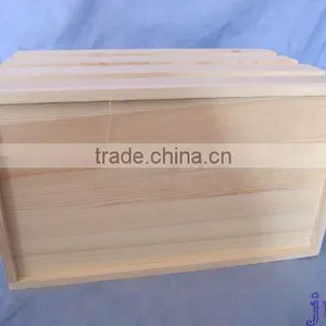 Nature Color Pine Wood Crates Wholesale thumbnail-5