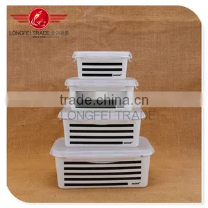 New Item Plastic Storage Box , Hot Selling 3pcs Plastic Preservation Box for Sale thumbnail-1