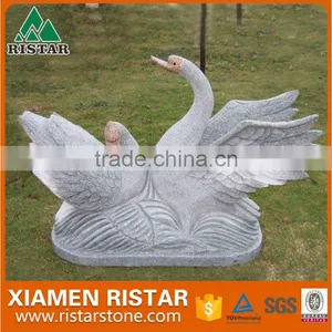 Granite and Marble Stone Animal Carvings Goose thumbnail-2