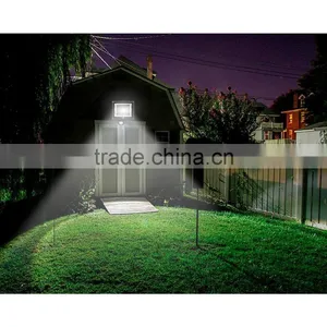High Lumen Outdoor Ip65 30w Motion Sensor Solar Garden Light thumbnail-5