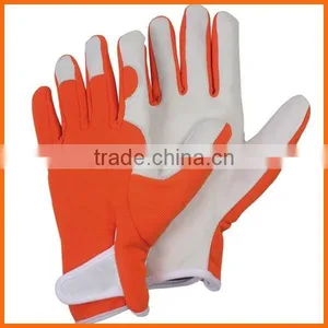 Women Slim-fit Work Glove/Ladies Leather Garden Glove thumbnail-3