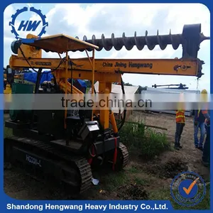 Hydraulic Piling Driver Machine & Screw Pile Driver With High Quality thumbnail-4