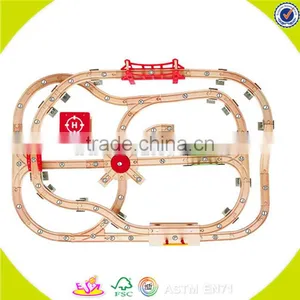 Wholesale Childrens Wooden Train Track Top Fashion Wooden Train Track Best Sale Wooden Train Track W04C015 thumbnail-5