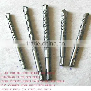 SDS Plus Standard Flute Eletric Hammer Drill Bits 8*160mm thumbnail-1