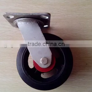 High Quality PP Material 6 Inch Industrial Wheel Casters thumbnail-1