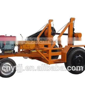 High Quality Multifunctional 5T Cable Drum Trailer thumbnail-1