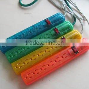S30439 Transparent Power Strip With UL thumbnail-1