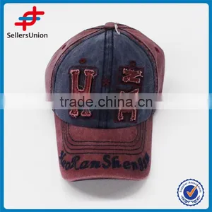 2017 New Product Best Seller Denim With Letter Applique and Embroidery Winter Cap thumbnail-1