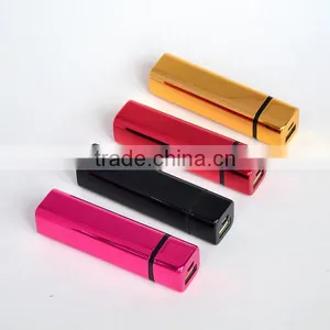 Fashion Design1800mAh Square Tube Power Bank Mobile Charger thumbnail-4