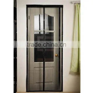 Insect Fly Bug Mosquito Netting Screen Mesh Screen Magnetic Bi Fold Screen Door thumbnail-1