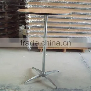 Used Cheaper Plywood Banquet Rect Folding Tables For Sale thumbnail-3