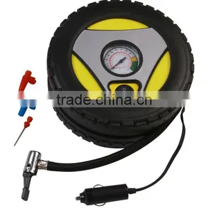 High Pressure Air Pump Car Tyre Type Mini Air Conditioner Compressor 12V thumbnail-1