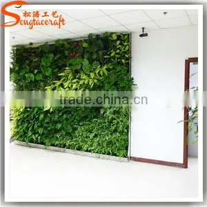 Man-made Artificial Grass Wall Plastic Artificial Plants Wall Customized Artificial Plants Wall thumbnail-6