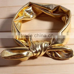 Elastic Fabric Bow Flower Headband for Kids Hair Accessories thumbnail-1