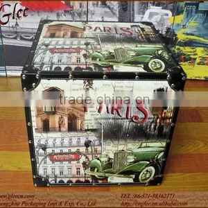 Beauty Large Wooden Storage Box Trunk Box thumbnail-2