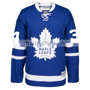 Sublimate Goalie Cut Toronto Maple Leaf Hockey Jersey thumbnail-1