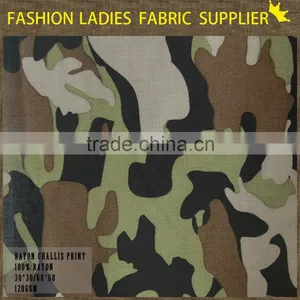 Fashion 100% Rayon Challis Print Fablic thumbnail-2