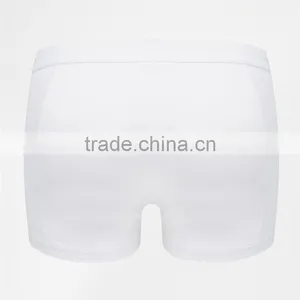 Plain White Mens Boxer Briefs Cheap Bulk Wholesale Boxer Briefs thumbnail-2