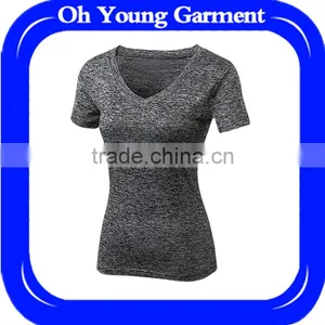 Custom Quick Dry Sports T-shirt Female Outdoor Leisure Comfortable Women t Shirt With Short Sleeves thumbnail-1