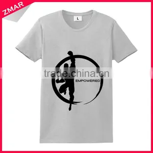 Bulk China Factory New Design Plus Size Blank European Style 200gsm T Shirt thumbnail-1