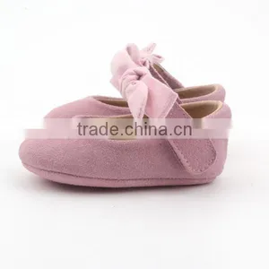 2017 Fashion Pink Color Shoes Soft Leather Baby Shoes Girls thumbnail-6