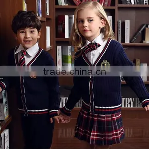 2016 Nice Perfect Fit School Uniform Design School Sweaters Kindergarten Uniform thumbnail-2