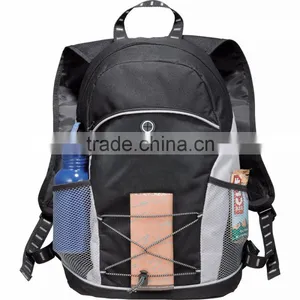 Twister Backpack - Has Zippered Main Compartment, Zippered Front Pocket With Earbud Port Access and Comes With Your Logo. thumbnail-4