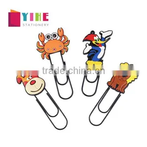 Cartoon Shape Paper Clip Customizable Planner Clip Silica Gel Planner Accessories thumbnail-1