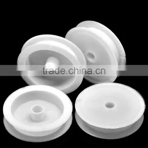 High Quality 20PCs Small White Plastic Empty Wire Spool for Beading Wire Thread String thumbnail-1