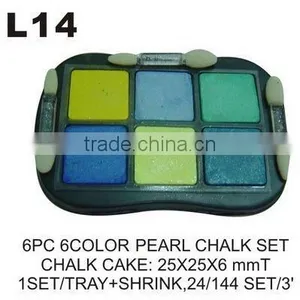 L14 6 PC 6 COLOR CHALK SET thumbnail-1