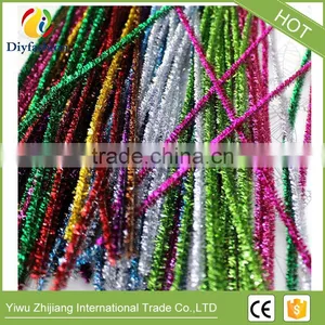 DIY 6MM Glitter Chenille Stems Pipe Cleaners DIY Hand Craft Materials For Creative Kids Toys thumbnail-4