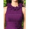 A-line Jewel Knee-length Chiffon Wedding Guests Dresses thumbnail-3
