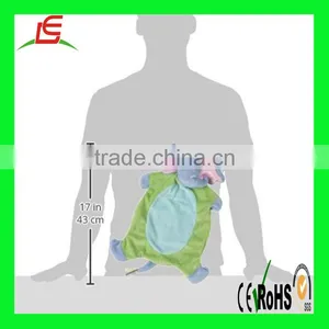 D322 EN71 Custom Stuffed Plush Elephant Baby Cute Animal Blanket thumbnail-2