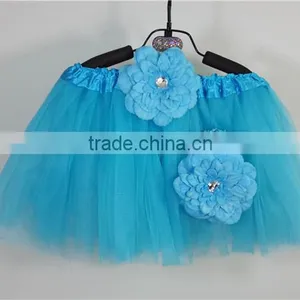 Wholesale Turquoise Tutu Dress Skirt for Girls thumbnail-1