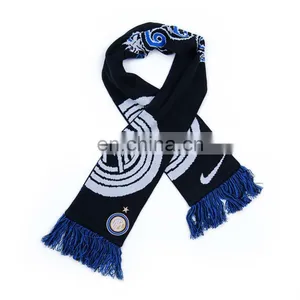 Fans Scarf,Free Shipping Best Selling New Arrival Inter Milan Official Genuine Scarf Fans Scarf thumbnail-1