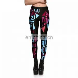 Female Body Shaper High Elasticity Yoga Pants High Waist Printed Leggings Tracksuit Running Fitness Pants thumbnail-6