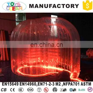 Colorful Inflatable Transparent PVC Photo Booth thumbnail-1