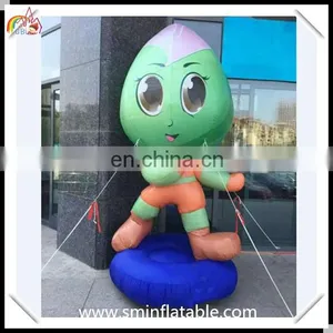 Wholesale Oxford Cloth Inflatable Soldier, Inflatable Cartoon Character Boy&girl, Advertising Cartoon Figure for Outdoor Display thumbnail-1