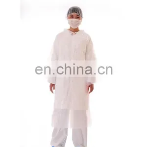Disposable Plastic PE Visitor Coat thumbnail-3